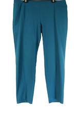 NEW Eileen fisher crepe pants in AEGEAN Size L P3822