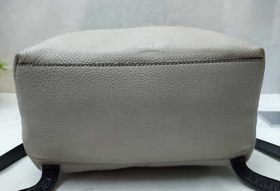 Kate Spade New York Black Gray Pebbled Laeather Flap Closure  display picture 3