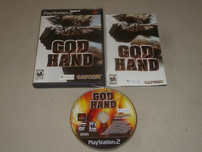 PLAYSTATION PS2 GAME GOD HAND COMPLETE W MANUAL RARE BLACK LABEL