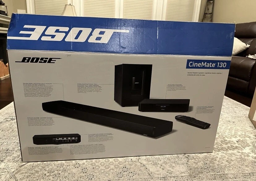 Bose CineMate 130 Home Theater System w SoundTouch /Bluetooth Wireless Subwoofer