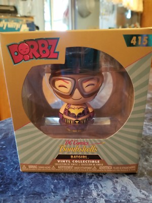 Funko Dorbz DC Comics Bombshells #415 BatGirl Vinyl 3'' Collectible Figure NEW