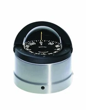 Ritchie SS Navigator Compass w/Binnacle Mount 4.5 In Dial Silver/Black DNP-200