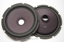 Pair 10" Paper Speaker Cones - Recone Parts - 155-1