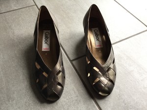 gabor peep toe shoes