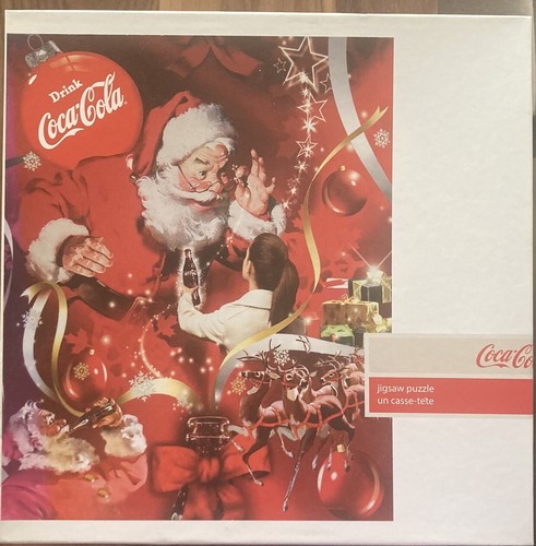 HTF Vintage Springbok 1000 Piece Puzzle - Santa YOUR WISH - Pre-Owned - Complete - Picture 1 of 2