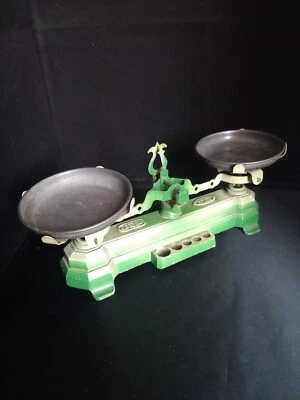 Ancienne BALANCE de Cuisine en Fonte JOUET Dinette JEP UNIS FRANCE 1930-1940 - Photo 1/4