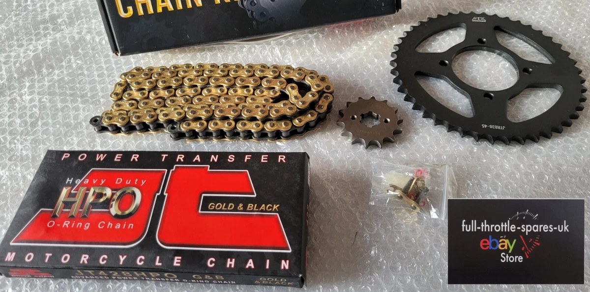 Yamaha ybr 125 chain and hotsell sprocket set