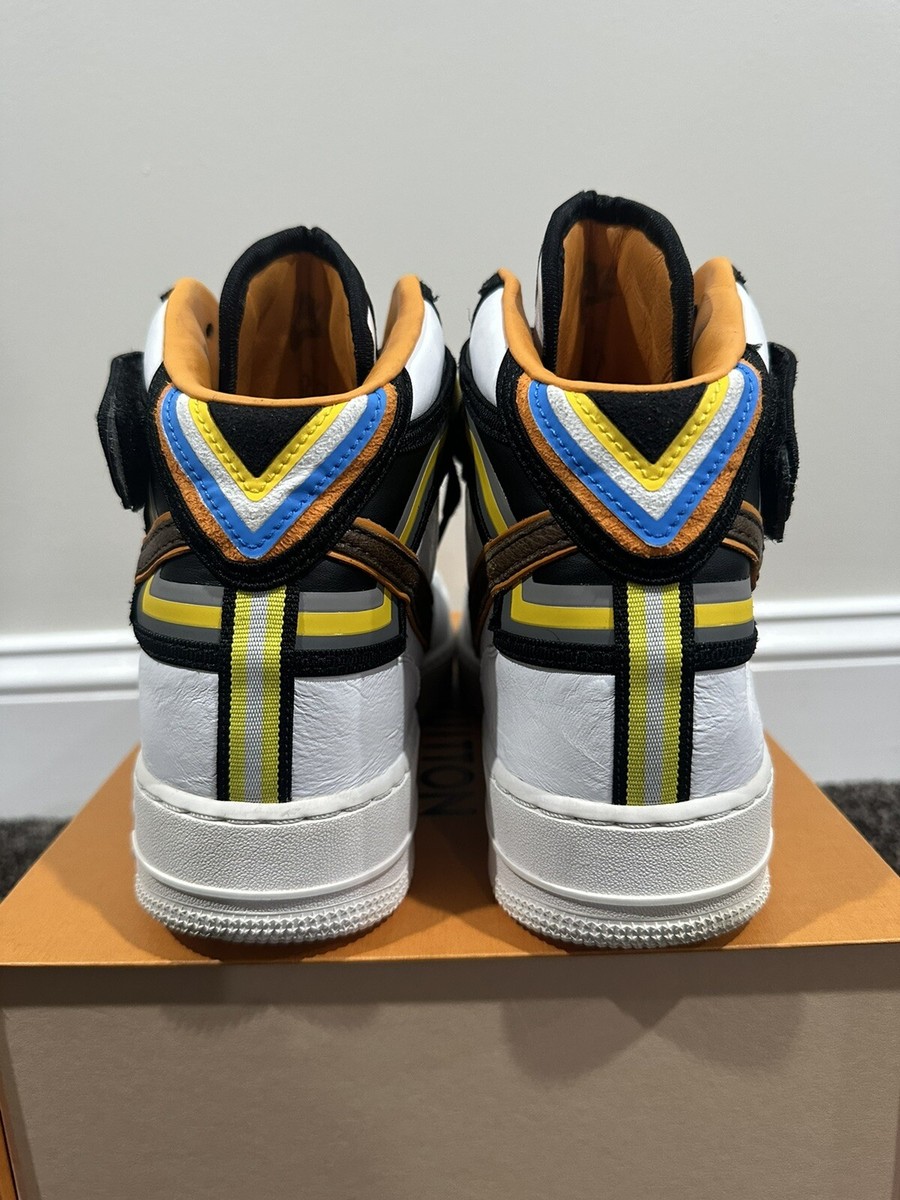 Riccardo Tisci x Nike Air Force 1 Mid SP White Brown Sneaker Riccardo Tisci x Nike Air Force 1 Mid SP White Brown Sneaker
