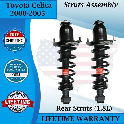 Monroe Genuine OEM Rear Struts For 2000-2005 Toyota Celica Lifetime Warranty