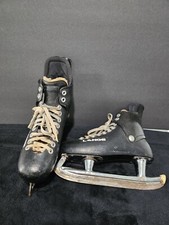 Vintage Lange Lacer 3 Ice Hockey Skates Men's Size 7.5