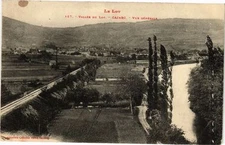 Old postcard Lot Valley-Cajarc-General view (261722)