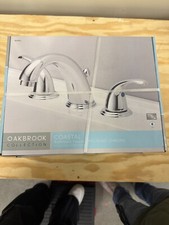 OAKBROOK COASTAL LAV FAUCET 2H CH W/PU OB