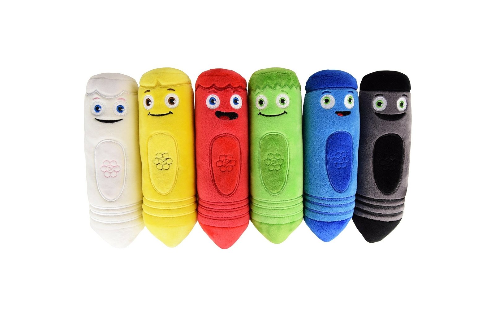 Baby First Color Crew Interactive Plush Crayons 6 Pieces For Sale Online Ebay