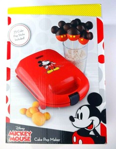Disney DCM-8 Mickey Cake Pop Maker Mini, Red Brand New box slightly damaged | eBay