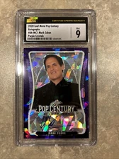 2020 Metal Pop Century Auto Purple Crystals Mark Cuban 5/7 CSG 9 Billionaire
