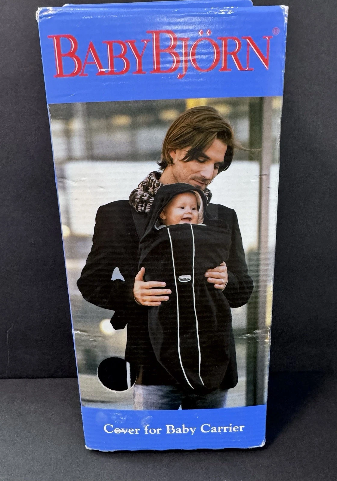 Baby Bjorn COVER Front Baby Carrier Cold Weather Infant Fleece Blanket Black