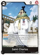 One Piece Saint Charlos (OP13-087/177) OP13 Carrying On His Will NM