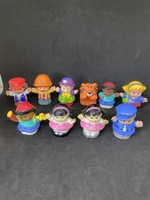 Lot Of 10 Fisher Price - Mattell Little People 1997 - 2014 Fast Free Shipping 