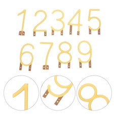 10pcs Number Led Filament: Marquee Light Up Number, Led Sign for Baby Shower