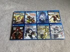 Lot of Eight Sony PlayStation PS4 Games With Cases And Original Inserts