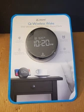 Atomi Qi Wireless Wake, 10W Wireless Charger + 1W Alarm Clock 