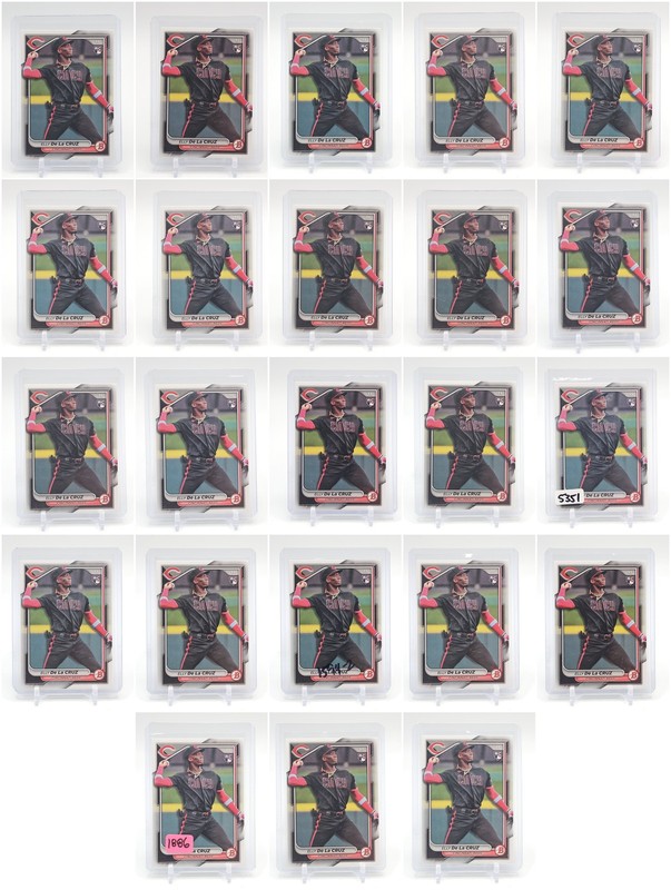 [23] ELLY DE LA CRUZ 2024 BOWMAN ROOKIE #22 BASEBALL CINCINNATI REDS Q4442