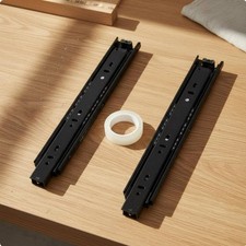 2 Stück Kreuzstich-Gleitschiene leise DIY Stickrahmen-Schiene