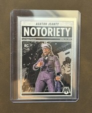 Panini 2025 Mosaic Ashton Jeanty Raiders Rookie Notoriety #18 Football Card