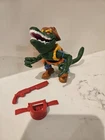 Vintage TMNT Teenage Mutant Ninja Turtles Figure Leatherhead 1989 100% Complete