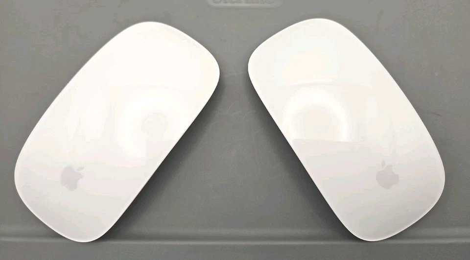 Menge 2 - Apple Magic Mouse 2 A1657 Multi-Touch Laser Maus Wiederaufladbar Bluetooth