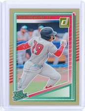 2025 Panini Donruss CHRISTIAN MOORE LA Angels RC Rookie GOLD Holo 1/10 First!