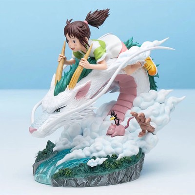 Spirited Away Chihiro & Haku PVC Anime Figure Collectible Action Model New Gift