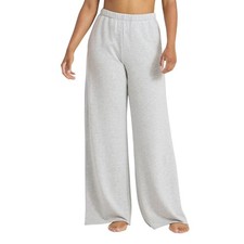 JoyLab Women's Gray French Terry Rise Wide-Leg Sweatpants Size Medium