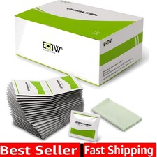 Pre-Moistened Computer Screen Wipes Streak-Free Portable Cleaning