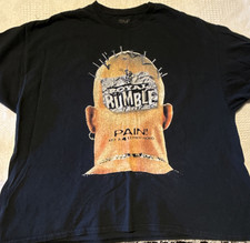 WWF Royal Rumble San Jose Arena 1998 Black 2XL Wrestling Shirt