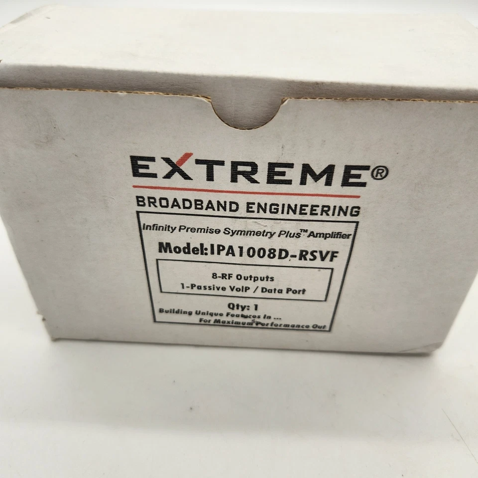 Extreme Broadband Engineering Model IPA1008D-RSVF New Cable Signal Booster - Image 2 of 4