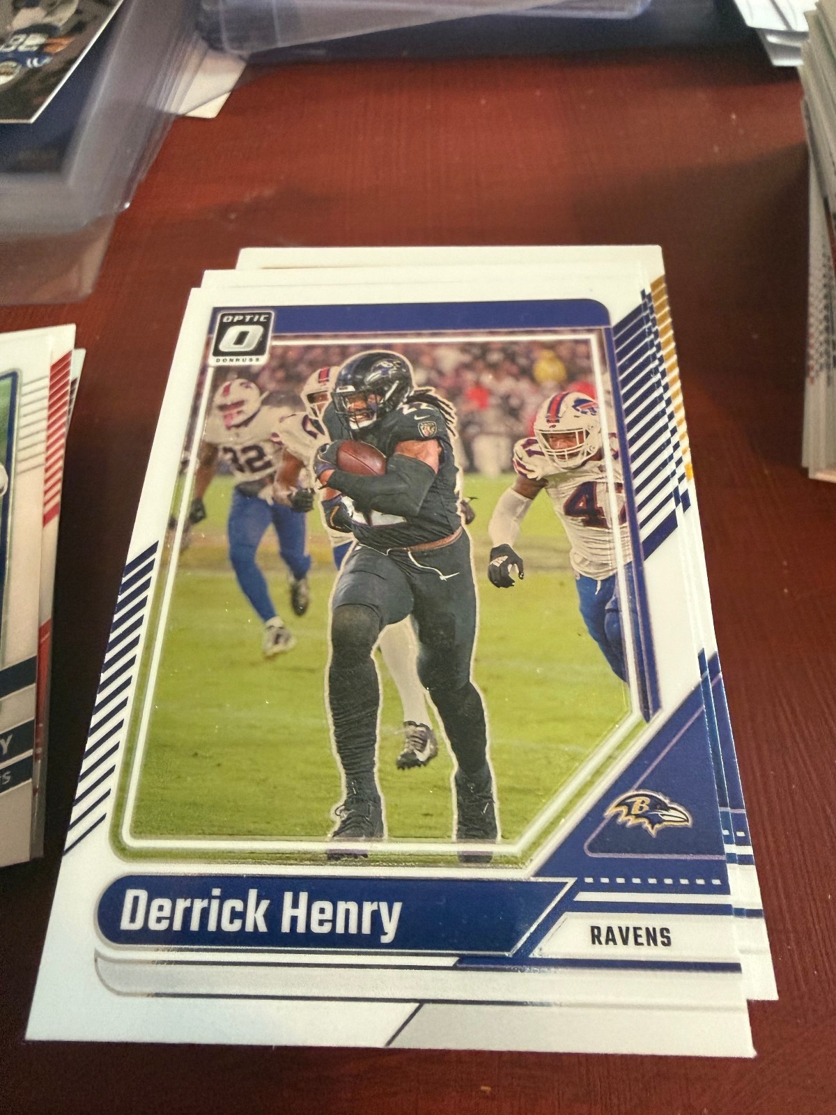 Derrick Henry 2024 Donruss Optic #14 Ravens