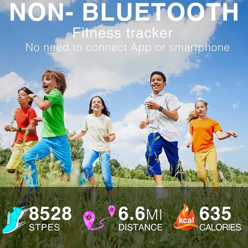 Non-Bluetooth Led Fitness Tracker Watch,Digital Pedometer Watch,with Step Cou... - Picture 2 of 7