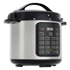16-in-1 Pressure Cooker 8 QT Stainless Steel Multi Cooker for Pressure, Rice,...