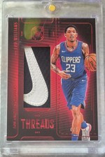 2024-25 Panini Silhouette Lou Williams Game Worn Nike Swoosh Patch /5