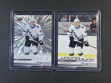 PATRIK KOCH 2024-25 UD SERIES 2 YOUNG GUNS OUTBURST #453 + BASE