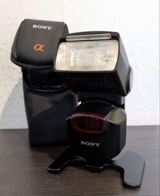 Sony HVL-F43AM Blitz mit Tasche gebraucht