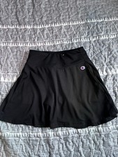 Girls Champion Black Stretch Skirt Skort Size Small 6-6x