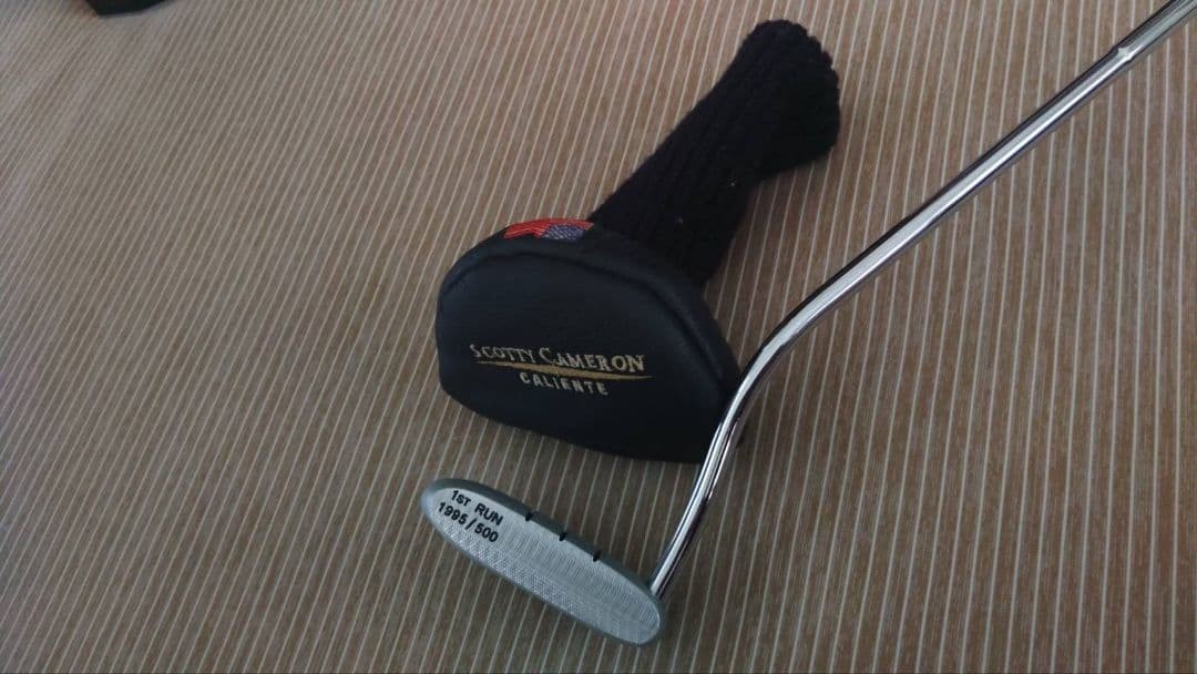 Scotty Cameron CALIENTE 1st RUN パター Scotty Cameron Putter Caliente 1st Run 1995/500 w/Cover From
