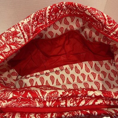 Very Very Gently Used~Vera Bradley Paisley Key Weekender Bag