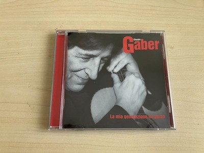 Giorgio Gaber _ La Mia Generazione ha Perso _ CD Album _ 2001 Prima Edizione