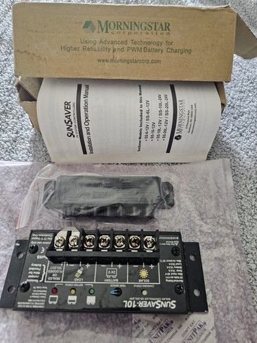 Morningstar SS-20L-12V SunSaver Solar Controller 12VDC 20A