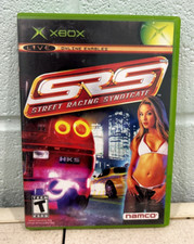 XBOX Street Racing Syndicate Namco 2004 with Manual - Not Tested