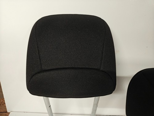 18-21 JEEP RENEGADE REAR RIGHT LEFT & MIDDLE SEAT HEADRESTS SET, OEM BLACK - Picture 9 of 11
