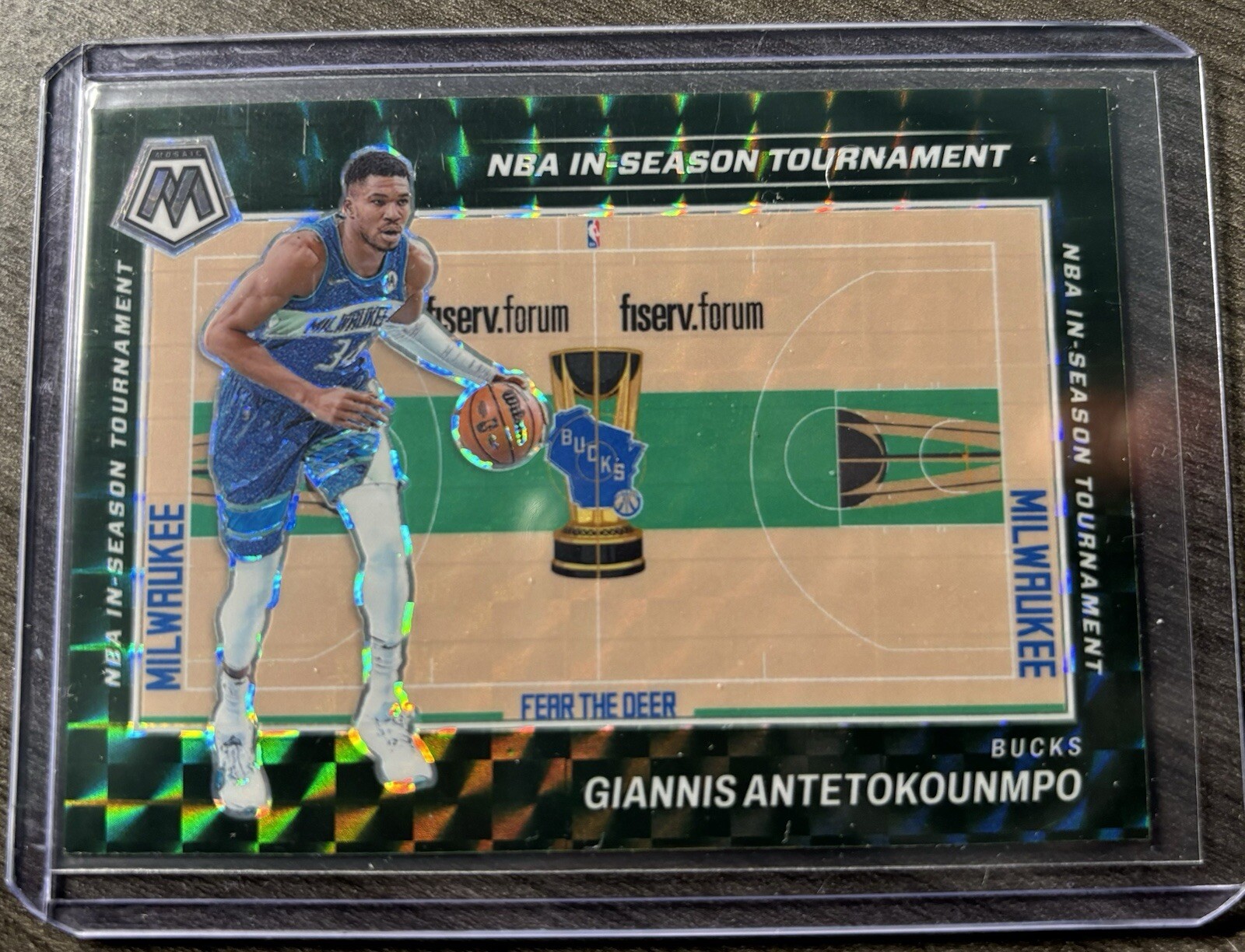Giannis Antetokounmpo 2023-24 Mosaic In Season Tournament SP #14